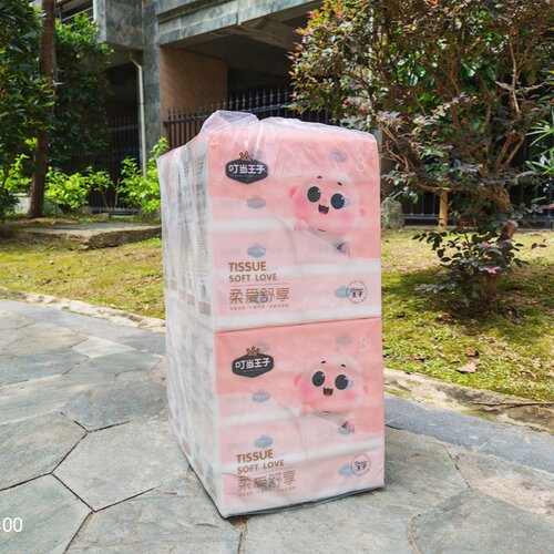 叮当王子M码抽取式80包抽纸