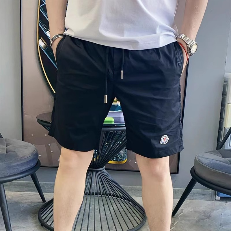 高端冰丝休闲短裤男士夏季2025新款外穿男裤速干运动五分裤子男款