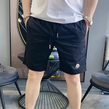 高端冰丝休闲短裤男士夏季2025新款外穿男裤速干运动五分裤子男款