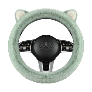 广汽传祺gs4plus方向盘套传奇gs8 gs3gs5 m6pro m8冬季毛绒保暖款