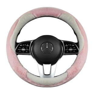 适用凯迪拉克XT4 XTS XT6 CT6 CT5 CT4 ATSL XT5方向盘套冬季毛绒