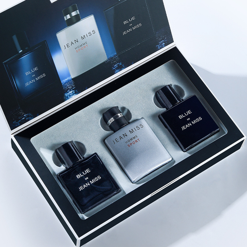 Blue Men's perfume set cologne boyfriend gift 蔚蓝男香水套装 彩妆/香水/美妆工具 香水套装 原图主图