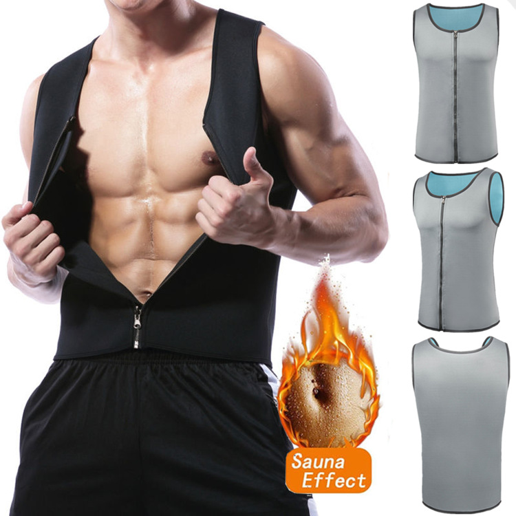 Men Trainer Vest Weightloss Neoprene Corset Body Shaperwear