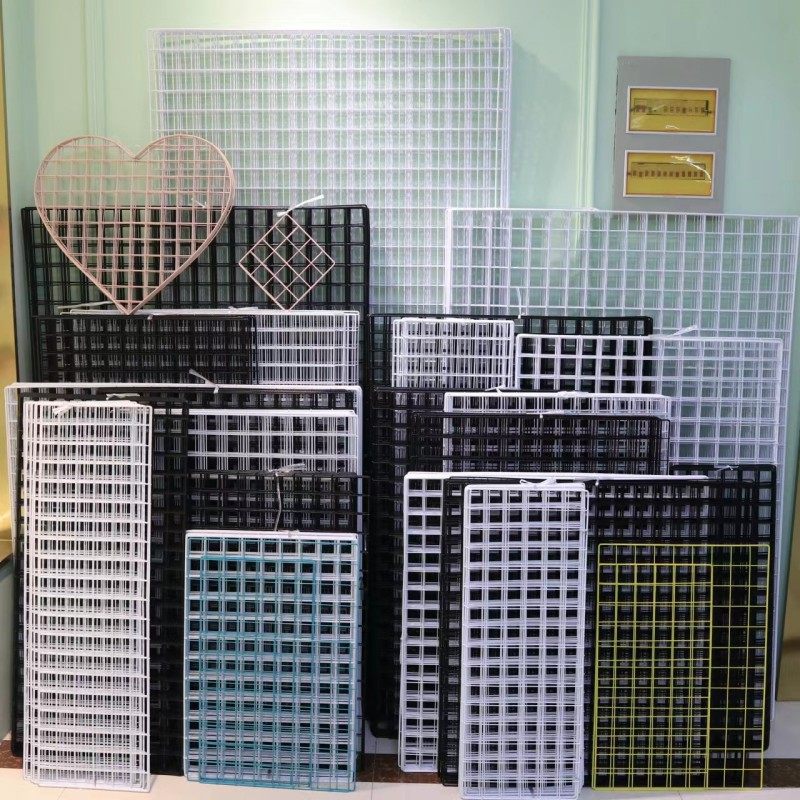 幼儿园墙网片网格铁网货白色照片墙网架铁丝格子网超市挂墙置物架,五金/工具,护栏/隔离栏,淘宝优惠券,粉丝福利购,淘宝优惠卷