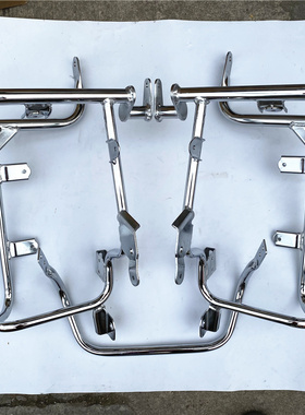 适用铃木跑车GW250J-H GW250S GW250F边箱侧箱行李箱带边箱架白色