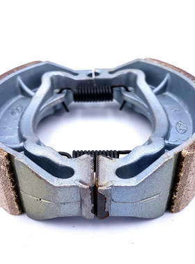 适用弯梁车铃木FW110畅迪110 后刹车片 刹车块刹车皮鼓刹前后通用