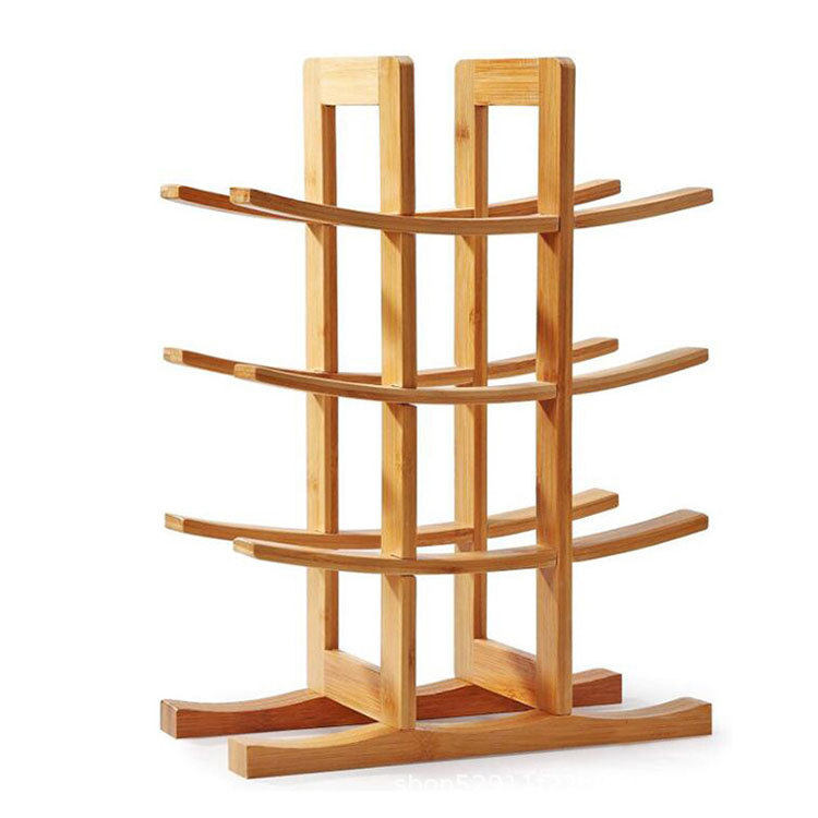 厂家直销欧式木质红酒架摆件现代简约竹制酒架松松木酒架酒柜