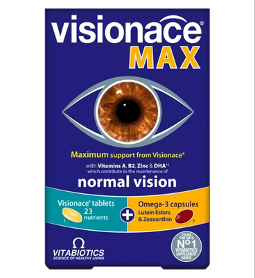 盒维生素VITABIOTICS护眼维生素