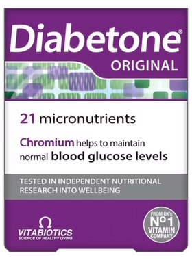 Vitabiotics Diabetone血糖Gao者 每日复合维生素 30粒/盒，共3盒