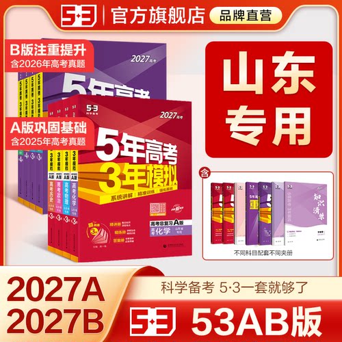5·3官方】AB版山东专用高考复习