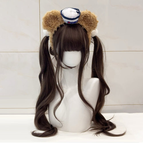 喵喵岛假发可爱甜妹Lolita全头套