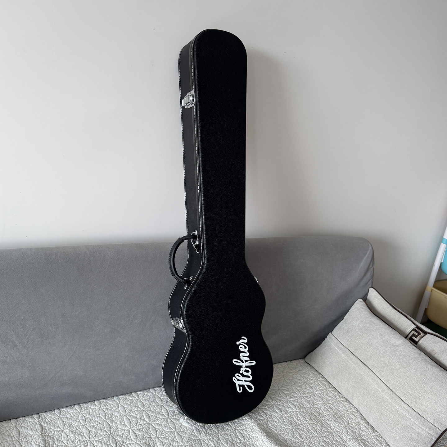 工厂直销 Hofner bb2小提琴贝斯专用琴盒 带锁托运琴箱bass盒
