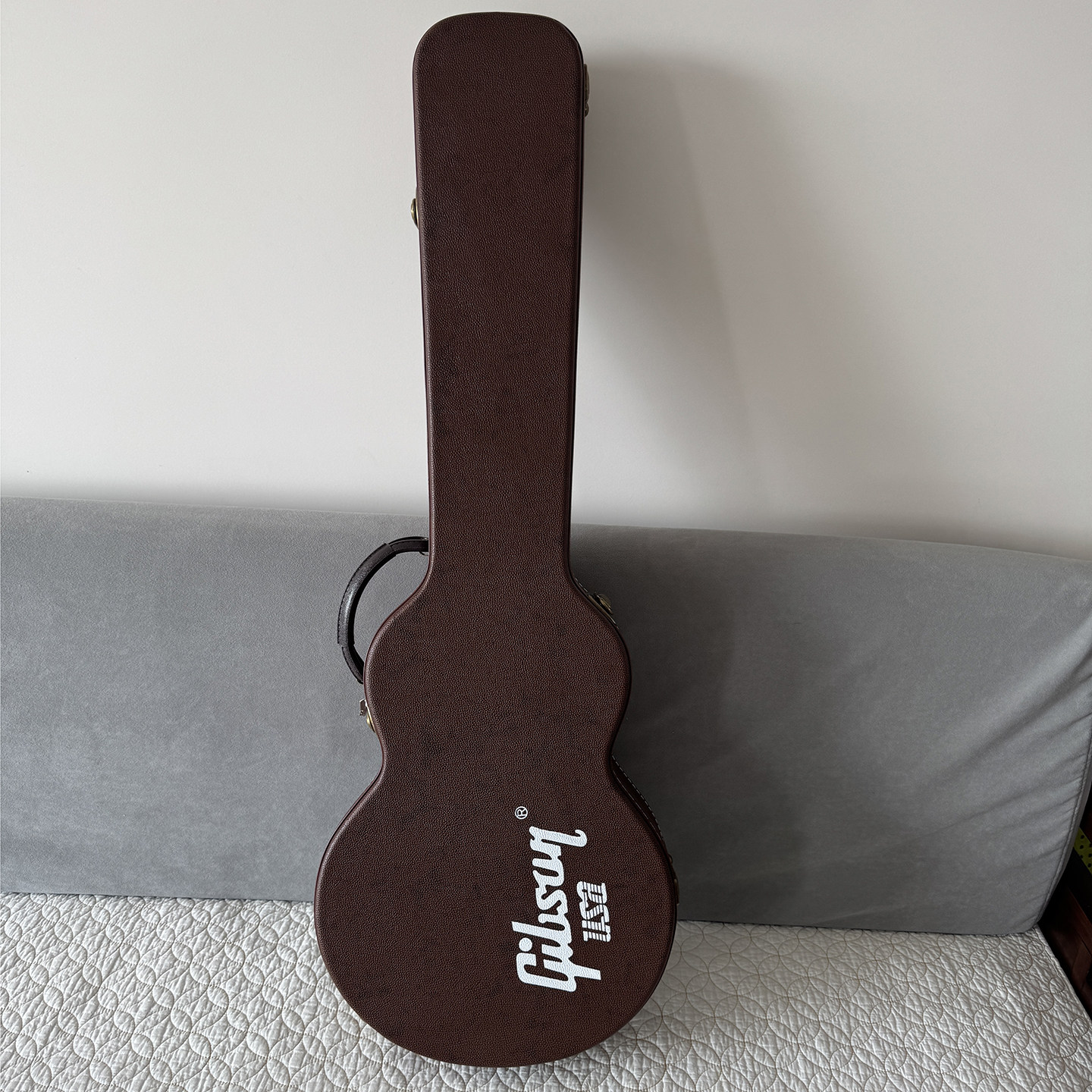 Gibson吉普森 LP电吉他专用琴盒 Les Paul高档复古棕色琴箱吉他盒图片