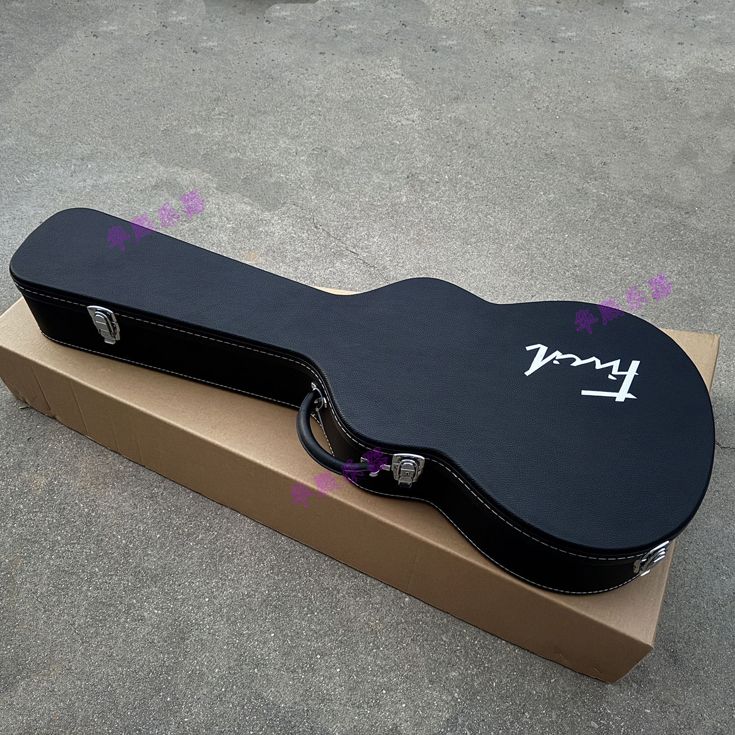 Fivcil凡喜Mic mini旅行民谣吉他专用高档琴盒琴箱 38寸木吉他盒