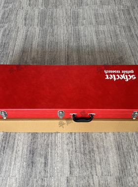 工厂直销 SCHECTER斯科特电吉他专用红色琴盒  schecter ST型琴箱