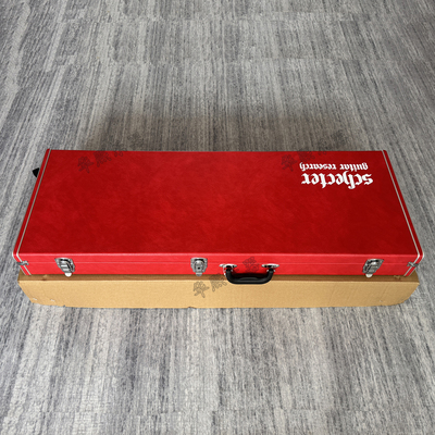 工厂直销 SCHECTER斯科特电吉他专用红色琴盒  schecter ST型琴箱