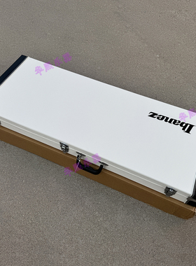 Ibanez依班娜Iceman/PS系列内侧贴合琴箱琴盒 高雅白色内嵌吉他盒