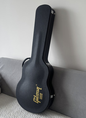 Gibson吉普森ES335爵士琴盒 Bigsby颤音鼓面琴箱 高档带锁吉他盒