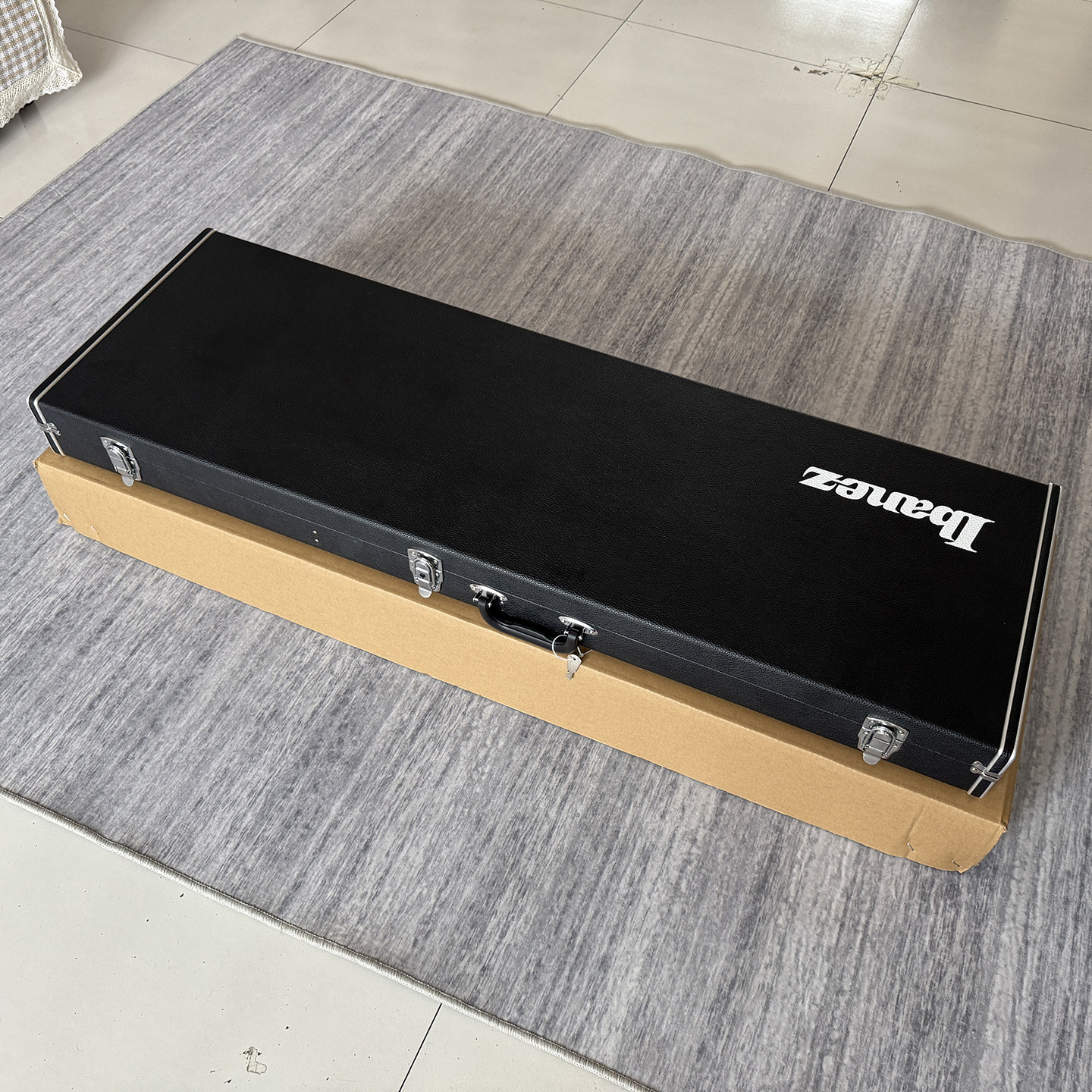 Ibanez依班娜GSR/SR系列电贝斯通用琴盒 高档带锁bass琴箱 贝斯盒