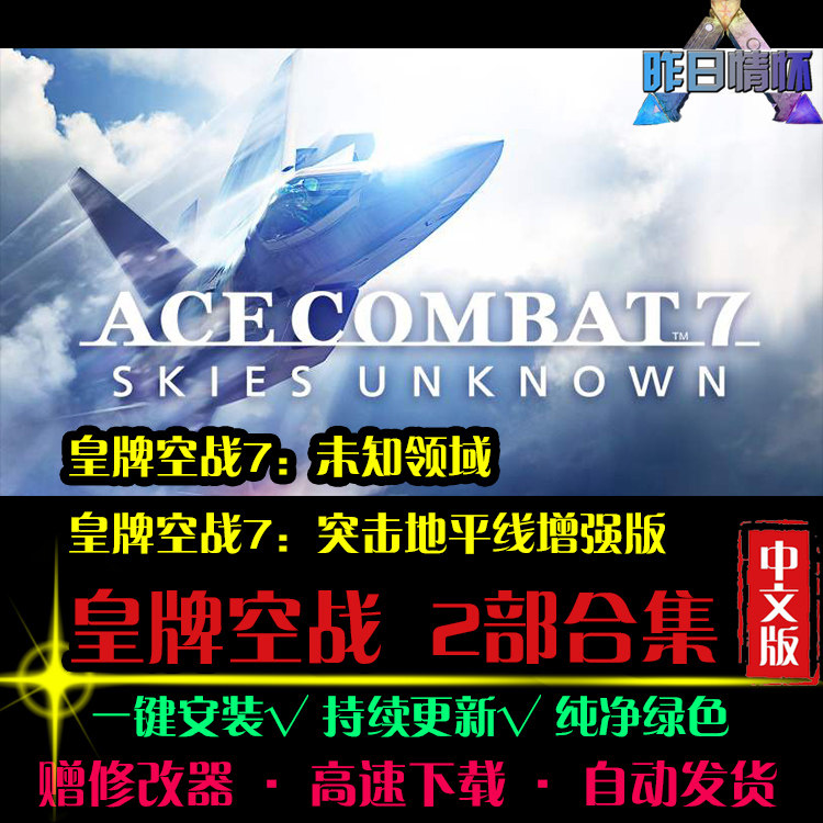 皇牌STG空战7未知领域/突击地平线射击FPS战争PC电脑单机游戏合集
