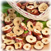 新疆红枣圈沧州红枣圈红枣干无核枣圈枣糕泡茶磨粉20斤 包邮