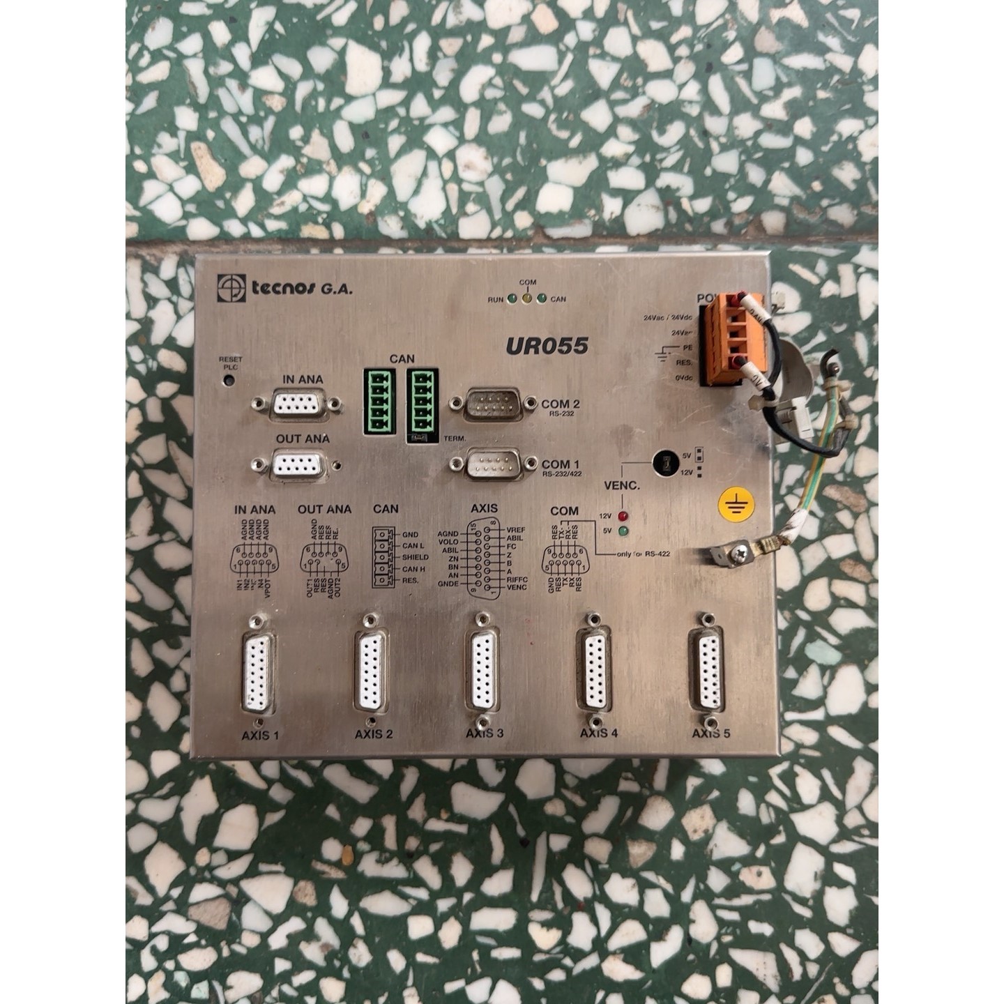 TECNOS+G.A.银瑞玻璃切割机控制器UR055议价产品