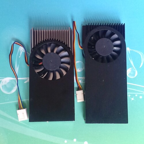 现货多款J1900 D525 1037U软路由收银机工控机CPU散热器带风扇12V