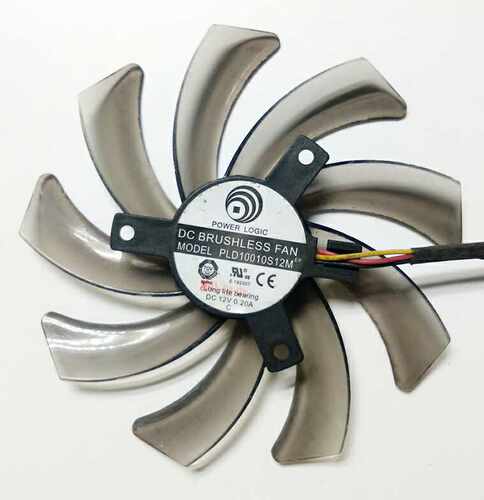 微星GVN550WF2 N56GOC R667D3 R777OC PLD10010S12M显卡风扇95mm