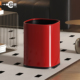 复古红色结婚垃圾桶家用客厅轻奢高档摆件大容量包豪斯高颜值新款