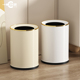 双层垃圾桶家用客厅圆纸篓创意轻奢网红高档卧室卫生间无盖圾北欧