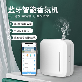 跨境电池香氛机精油喷香机走廊扩香机包房包厢蓝牙APP定时智能