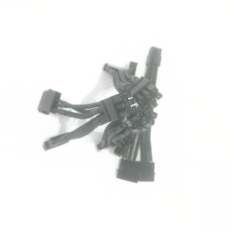 COMPUTER HOST INTERFACE: D-PORT LARGE 4P TO GRAPHICS CARD 6PIN POWER SUPPLY POWER SUPPLY ADAPTER HEAD CONNECTION CABLE MODULE