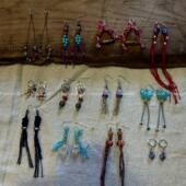 每个秋天我都坠入爱河 果实 小众手工耳环耳饰 秋 ouswa原创