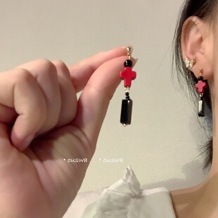 ouswa原创自制-小镇教堂-钟声 溪水 乡间小路和那个夏天小众耳钉