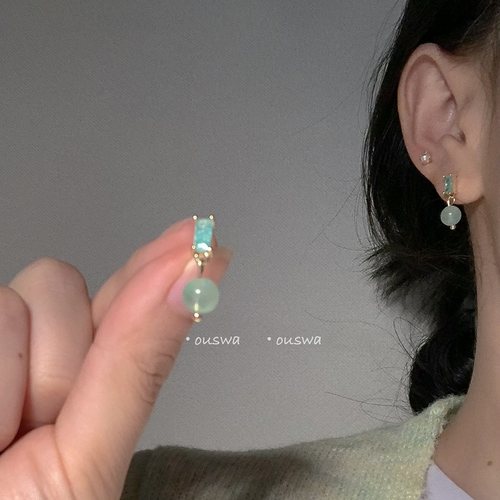 ouswa小众新中式手作耳钉