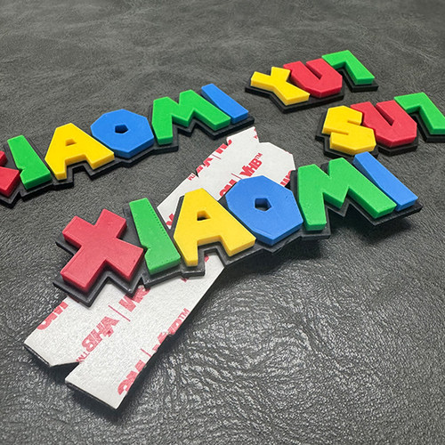 适用于小米XIAOMI YU7 SU7 车尾3D立体贴LOGO标 支持定制 273