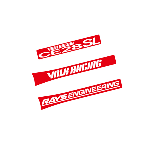 汉魂贴纸适用于RAYS VOLK Racing 轮毂车贴纸轮圈18寸贴花 7504