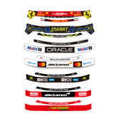 适用于ARAI SK6 CK6K卡丁车赛车F1赛车头盔护目镜贴纸定制6593