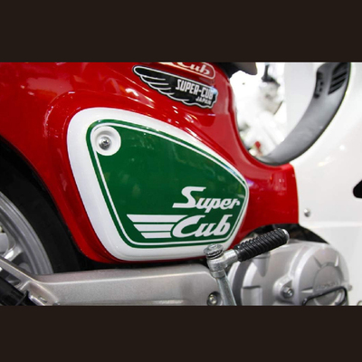 支持定制适用于幼兽SuperCub 幼崽C110侧身贴纸支持定制图案 7260