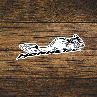 定制贴纸适用于本田HORNET 2.0摩托车反光贴纸个性贴画定制 7107