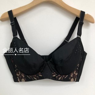 暗夜花续生物频收副乳外扩变集中短文胸E1065配E2064 莱特妮丝新品