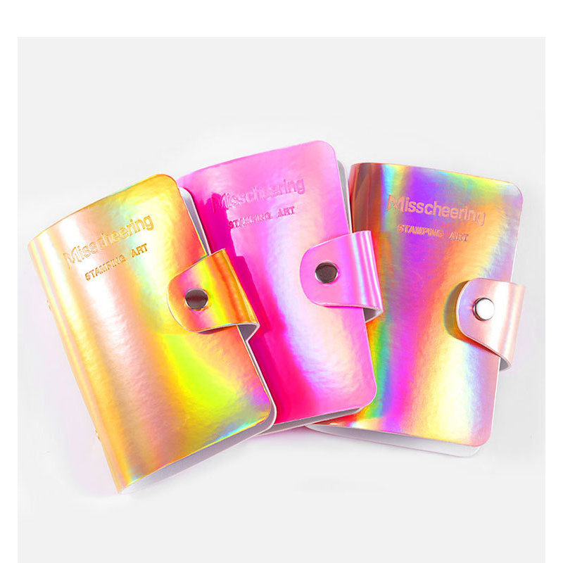 diy美甲收纳包钢板初学者印花版