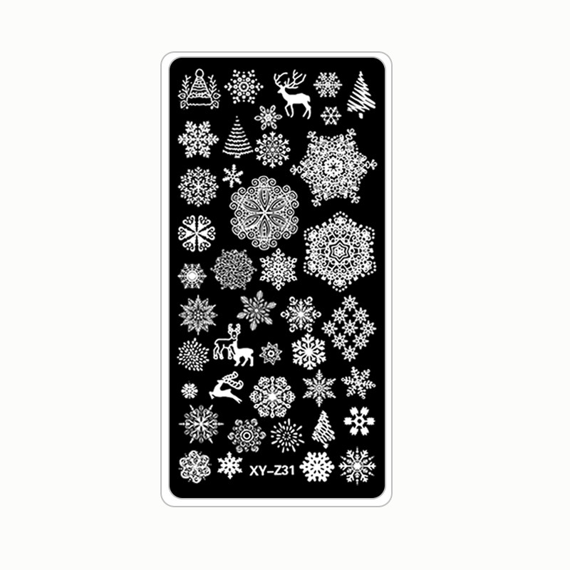 32 Stamping Plates and XY-Z Stamper Nail Art Tool Set - Product image 5