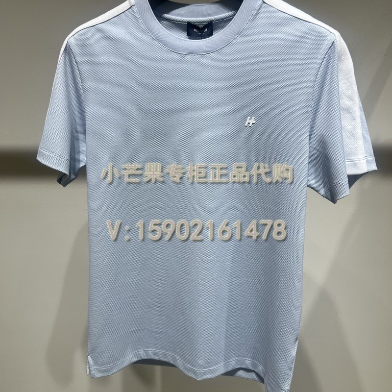 DANIEL HECHTER丹尼爱特2024秋冬正品国内代购男装长袖T恤DT22307