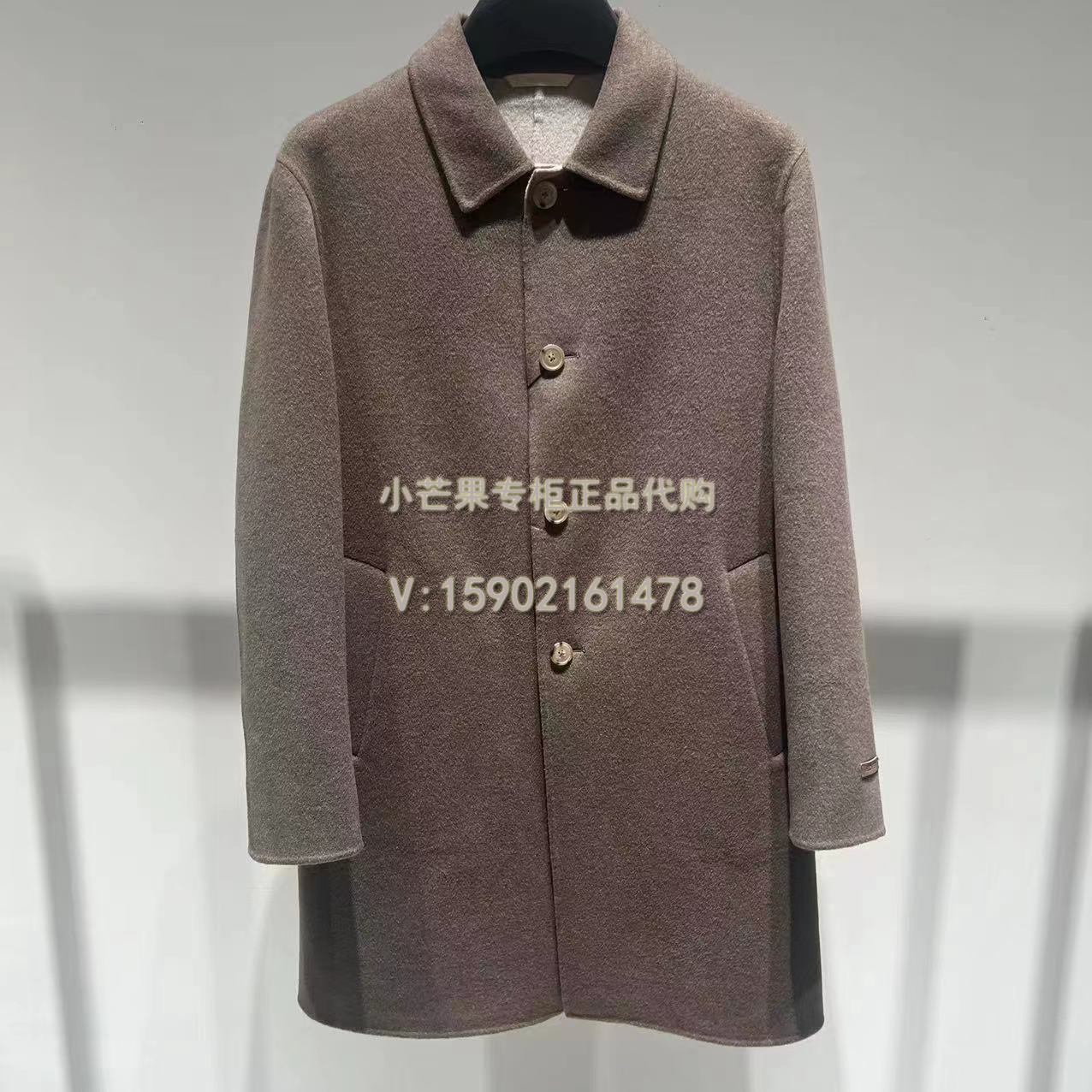 HECHTER PARIS丹尼爱特2024秋冬正品国内代购毛呢大衣外套DJ82001