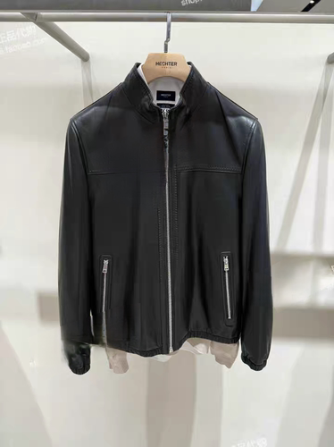 DANIEL HECHTER丹尼爱特男装专柜正品2025秋款皮衣外套 DF11808