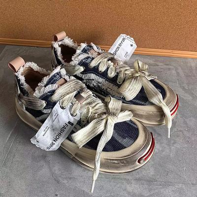 檀健次同款厚底增高百搭脏脏鞋