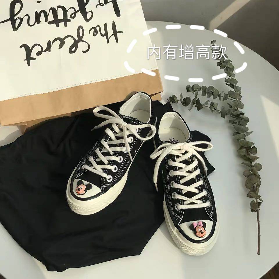 韩版休闲帆布鞋ins超火板鞋个性港味经典复刻情侣鞋学生布鞋