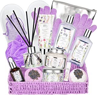 lavender spa gifts for women  bath and body gift set for wom