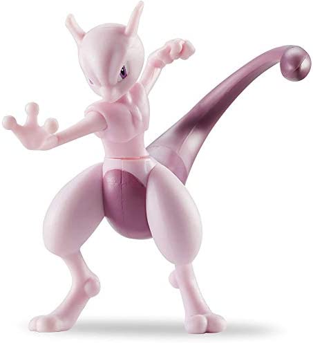 Pokemon Feature Battle Figure- Includes 4.5-Inch Mewtwo